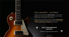 Desktop Screenshot of petesklaroff.com